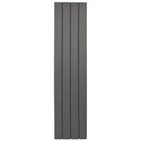 Towelrads Berkshire 1800mm x 305mm 2037BTU Anthracite Vertical Designer Radiator (841RY)