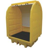 Essentials BP4HC 410Ltr Covered Bund Pallet 1420mm x 1470mm x 2070mm (842HJ)