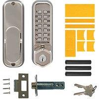 Codelocks Fire Rated Push-Button Lock with Mortice Latch 52mm (842KK)