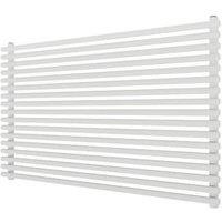Ximax Gamba 610mm x 1000mm 2348BTU White Horizontal Designer Radiator (842TP)