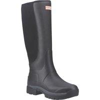 Hunter Balmoral Hybrid Tall Size 10 Black Non Safety Wellies (842XW)