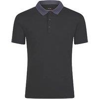 Regatta Contrast Coolweave Polo Shirt Black/Seal Grey 2X Large 53" Chest (843JU)