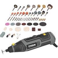 Titan TTB949MLT 130W Electric Multi-Tool & Accessories 230-240V 214 Piece Set (843PG)