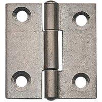 Self-Colour Fixed Pin Butt Hinges 38mm x 36mm 2 Pack (843PR)