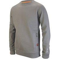 Scruffs Eco Worker Sweatshirt Graphite Large 47.5" Chest (843RT)