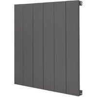 Towelrads Ascot 600mm x 612mm 1487BTU Anthracite Horizontal Designer Radiator (843RY)