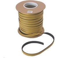 Stormguard EPDM Rubber P Weatherstrip Black 100m (843VV)