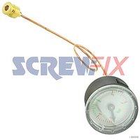 Worcester Bosch 87161423880 PRESSURE GAUGE 4 BAR (844GW)