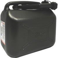 Hilka Pro-Craft Plastic Fuel Can Black 10Ltr (844PA)