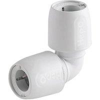 Hep2O Plastic Push-Fit Equal 90 Elbow 22mm (8452F)
