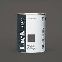 LickPro Max+ 5Ltr Black 03 Matt Emulsion Paint (845JY)