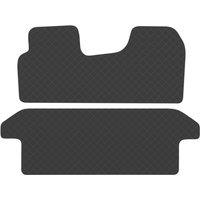 Car Mat Co. Vauxhall Vivaro Crew Cab 2001 - 2014 Rubber Car Mats 2 Piece Set (846VV)