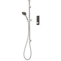 Triton H2ome HP/Combi Ceiling-Fed Single Outlet Black Thermostatic Digital Mixer Shower (8473X)
