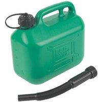 Hilka Pro-Craft Plastic Fuel Can Green 5Ltr (84785)