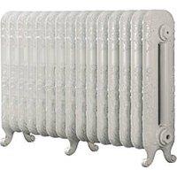 Arroll 597mm x 1009mm 5325BTU White Cast Iron 2 Column Radiator (847KY)