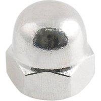 Easyfix A2 Stainless Steel Dome Nuts M6 100 Pack (8485T)