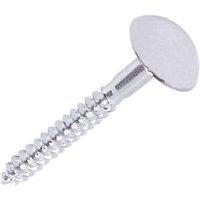 Essentials Slotted Countersunk Mirror Screws 8ga x 1 1/2" 10 Pack (84954)