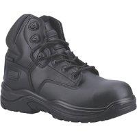 Magnum Responder Side-Zip CT CP WP Uniform Size 11 Black Waterproof Safety Boots (849XP)