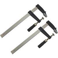 Essentials F-Clamps 12" (300mm) 2 Pack (8500V)