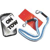 Ring 2 Tonne Elasticated Tow Rope 4m (8514R)