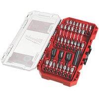 Milwaukee SHOCKWAVE 1/4" Hex Shank Mixed Impact Duty Bit Set 35 Pieces (851GE)