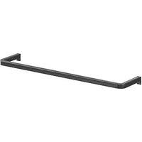 Elland Towel Rail Black 400mm x 80mm x 20mm (851PE)