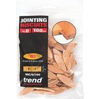 Trend No. 0 Jointing Biscuits 100 Pack (85226)