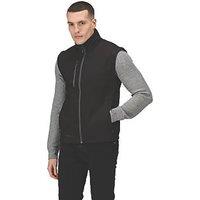 Regatta Honestly Made Softshell Bodywarmer Black 2X Large 47 Chest (852JT)
