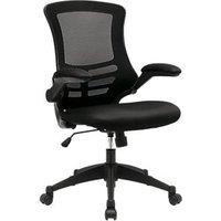 Nautilus Designs Luna Medium Back Task/Operator Chair Black (852PK)