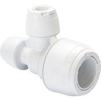 Hep2O Plastic Push-Fit Reducing Keyless Tee 22mm x 10mm x 10mm (852RE)