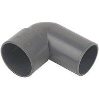 FloPlast Conversion Bends 90 Grey 40mm 5 Pack (85329)