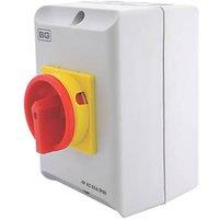 British General CPRSD463 63A 4-Pole Rotary Isolator Switch NO (8536R)