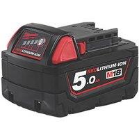 Milwaukee M18 B5 18V 5.0Ah Li-Ion RedLithium Battery (853FJ)