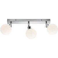 Knightsbridge Round 3-Light Triple G9 Wall & Ceiling Spotlight Polished Chrome (853GA)