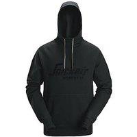 Snickers 2894 Logo Hoodie Black Medium 39" Chest (853KC)