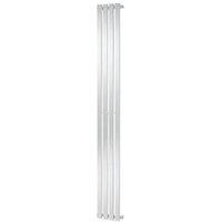 Towelrads Merlo 1800mm x 310mm 1876BTU White Vertical Designer Radiator (853RY)