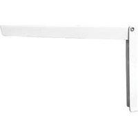 Essentials Folding Shelf Brackets White 380mm x 300mm 2 Pack (853VJ)