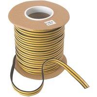 Stormguard EPDM Rubber E Weatherstrip Black 100m (853VV)