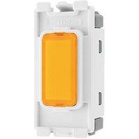 British General Grid Orange LED Indicator 250V (854PY)