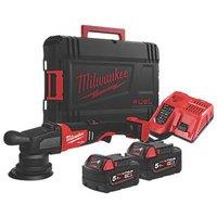 Milwaukee M18FROP15-502X 125mm 18V 2 x 5.0Ah Li-Ion RedLithium Brushless Cordless Polisher (854VT)