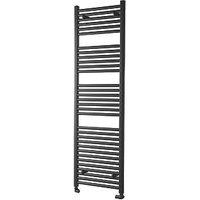 Towelrads 1800mm x 400mm 2443BTU Anthracite Flat Towel Radiator (855RY)
