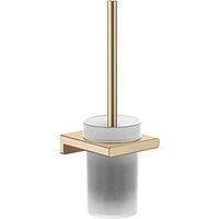 Hansgrohe AddStoris Wall-Mounted Toilet Brush Holder Brushed Bronze (855VG)