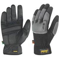 Snickers 9585 Power Core Gloves Black/Grey Large (8562H)