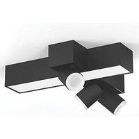 Philips Hue Centris RGB & White LED 3-Spot Ceiling Light Black 25W 2170-2810lm (856RT)