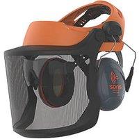 JSP EVOGuard M2 Forestry Browguard Syst. Orange/Black (856RX)