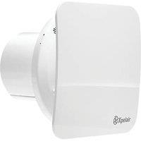 Xpelair C4TSR 100mm (4") Axial Bathroom Extractor Fan with Timer White 220-240V (857GX)