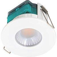 Luceco FType Essence Flat Fixed Fire Rated LED Downlight White 5W 550lm (857KL)