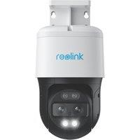 Reolink TrackMix Auto PTZ PoE AI White Wired 4K Indoor & Outdoor Smart CCTV Security Camera (857VE)