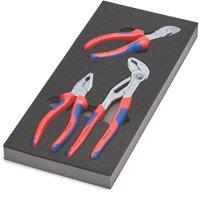 Wera 9780 Knipex (1) Foam Insert Pliers Set 3 Pcs (857XX)