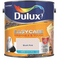 Dulux EasyCare Washable & Tough 2.5Ltr Blush Pink Matt Emulsion Paint (8582T)